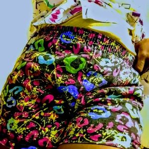 Vintage  90's oversized shirt with shorts size med